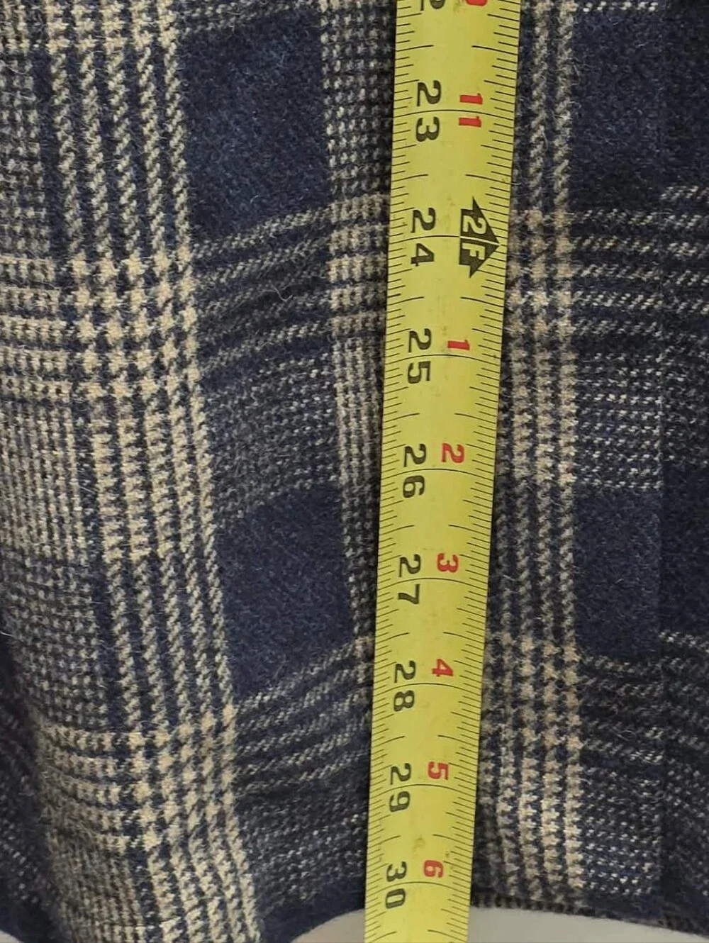 Lardini plaid wool